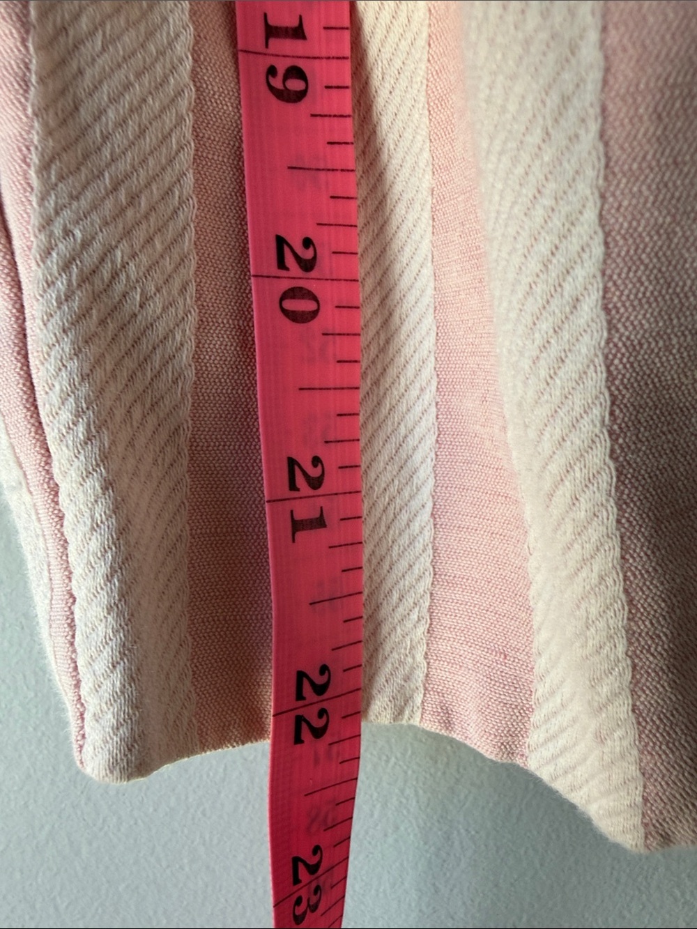 bassike Striped Cotton Linen Pants - Picture 8 of 10